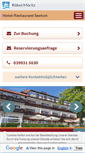 Mobile Screenshot of hotel-seelust.de